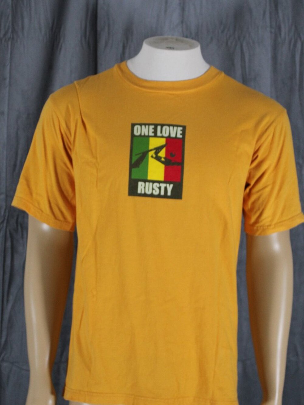 Retro Surf Shirt - Rusty One Love - Men's Medium